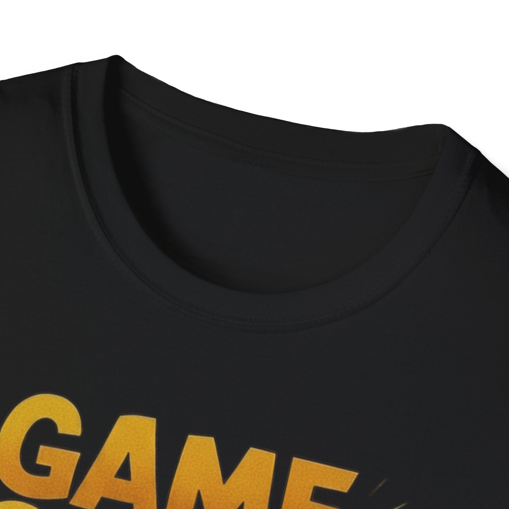 Angry Game Over Gamer Cat T-Shirt | Retro Gaming Graphic