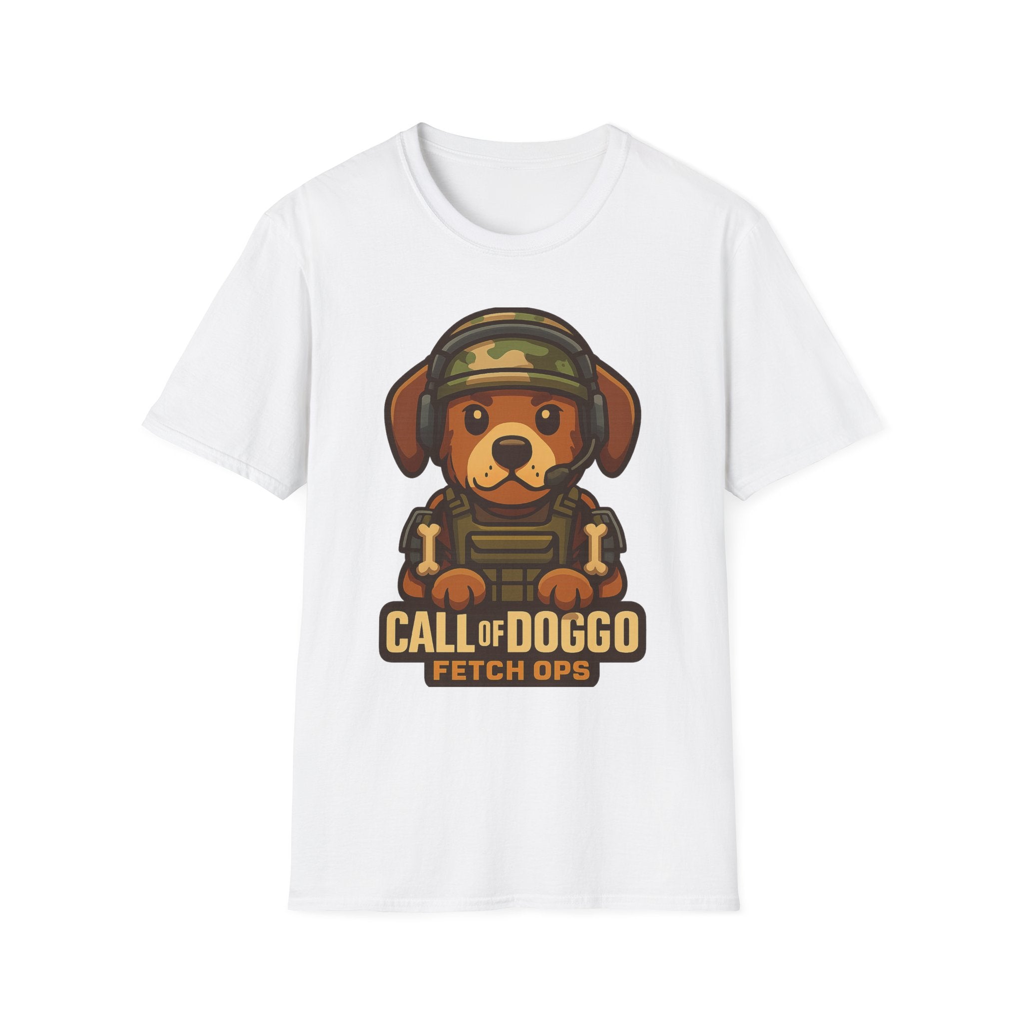 Call of Doggo T-Shirt | Fetch Ops Military Puppy Graphic Tee