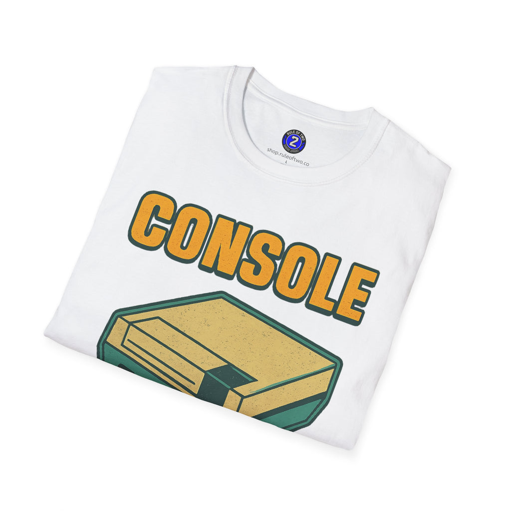 Console Veteran Retro Game T-Shirt | Console Illustration Gamer Tee
