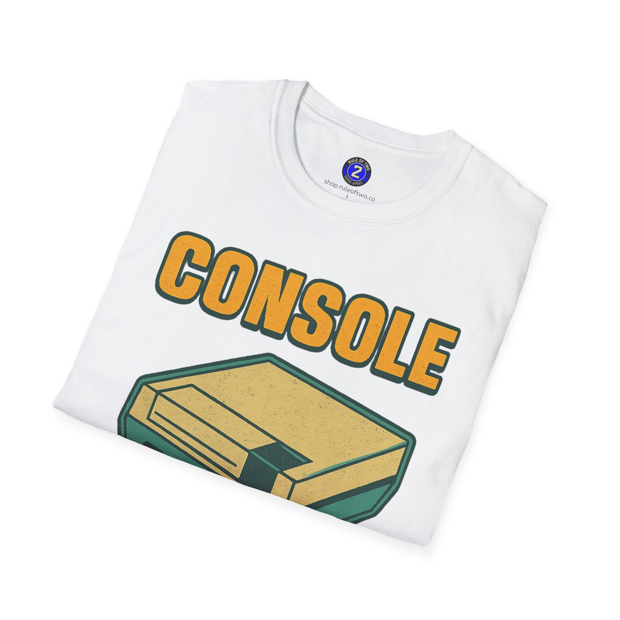 Console Veteran Retro Game T-Shirt | Console Illustration Gamer Tee