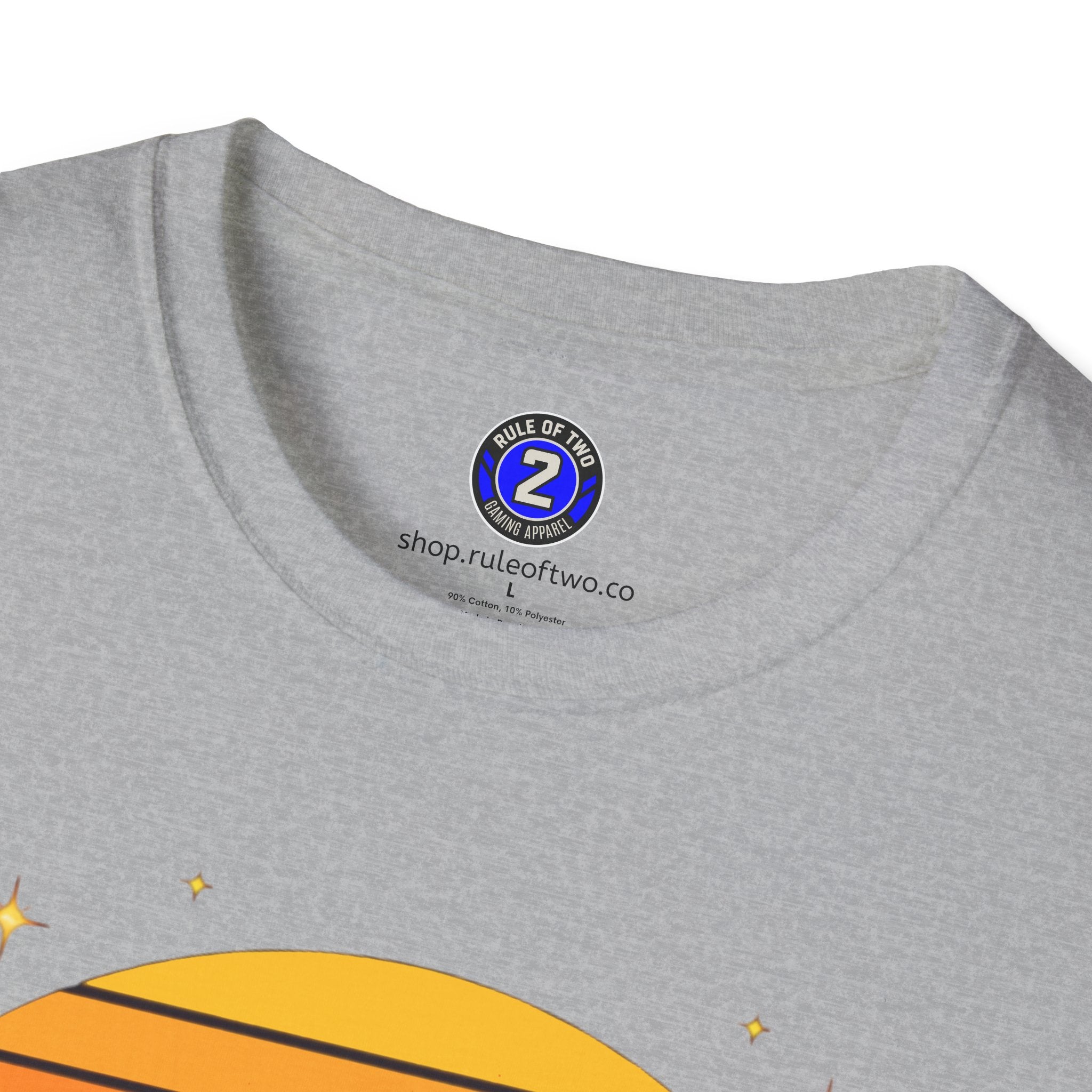 Retro Gamer | Retro Controller Graphic T-Shirt | Vintage Gamer Tee, Sun-Faded Palette