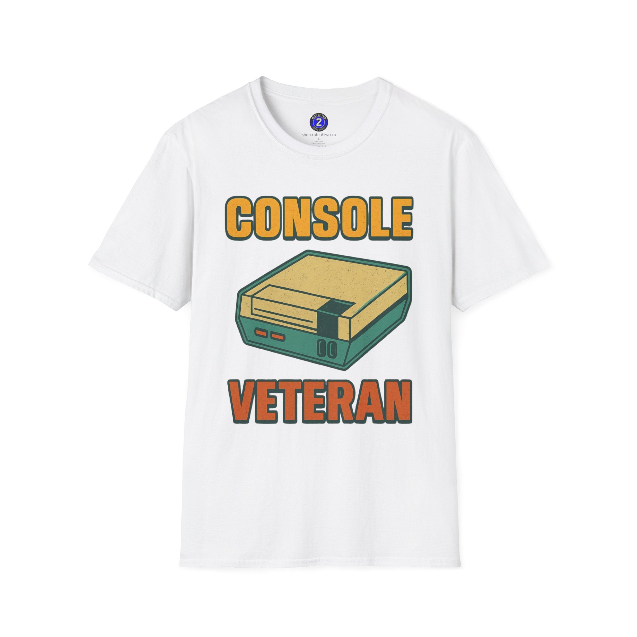 Console Veteran Retro Game T-Shirt | Console Illustration Gamer Tee