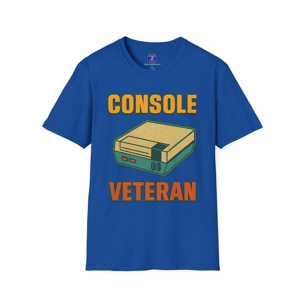 Console Veteran Retro Game T-Shirt | Console Illustration Gamer Tee