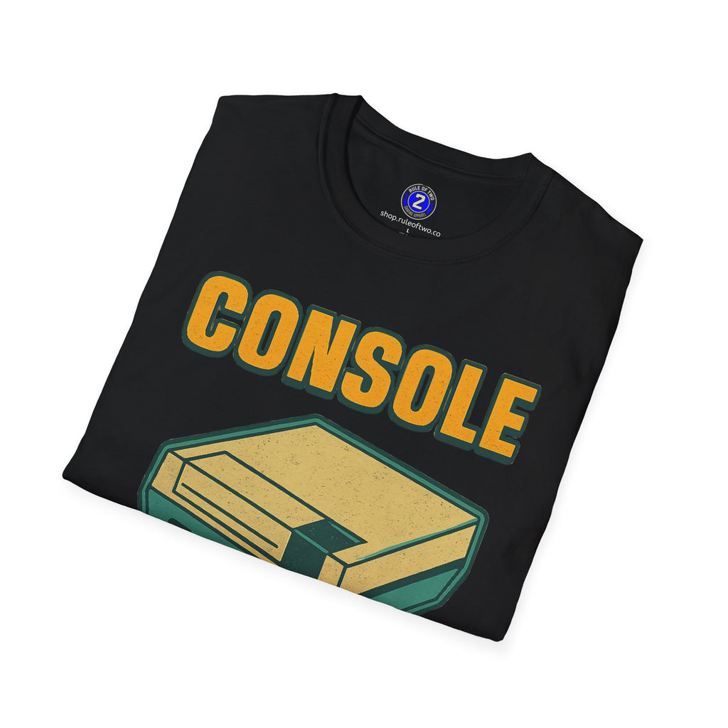Console Veteran Retro Game T-Shirt | Console Illustration Gamer Tee