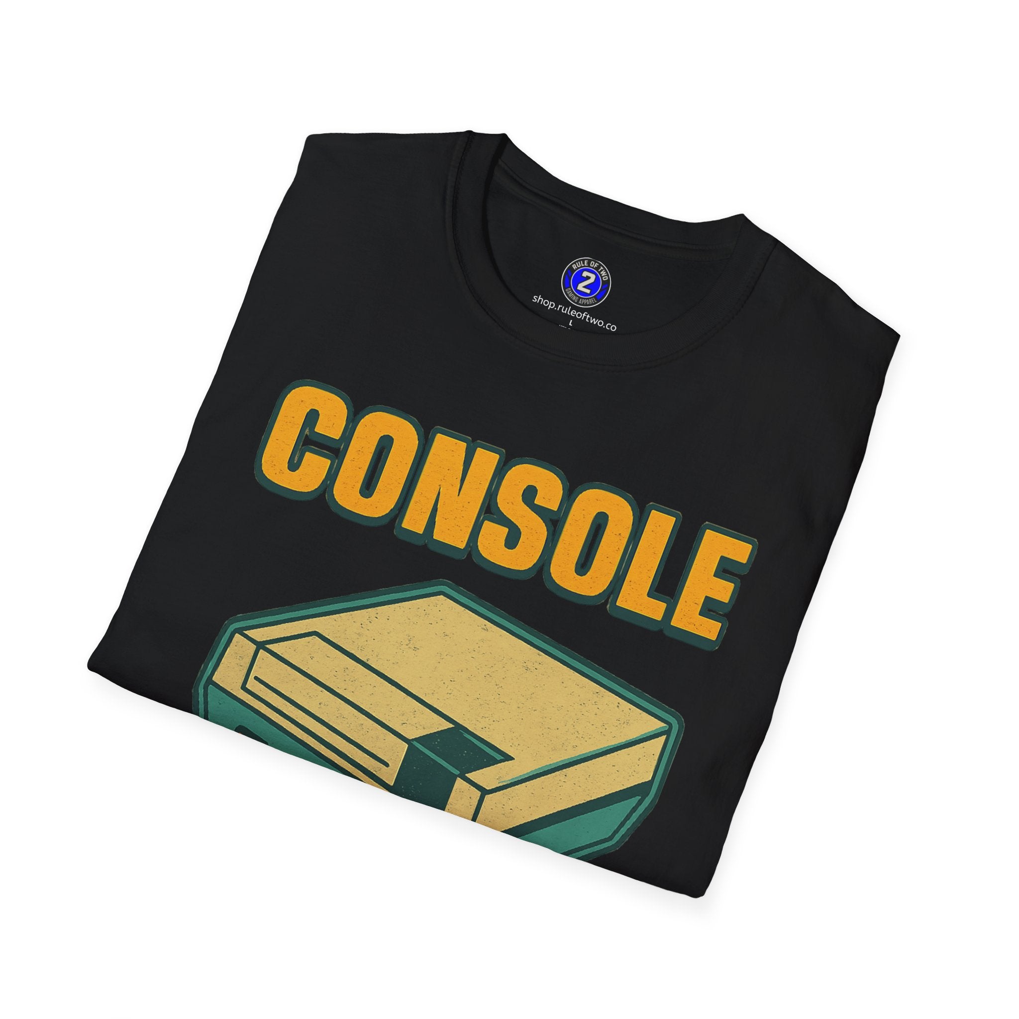 Console Veteran Retro Game T-Shirt | Console Illustration Gamer Tee