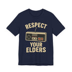Respect Your Elders Retro Game Controller T-Shirt
