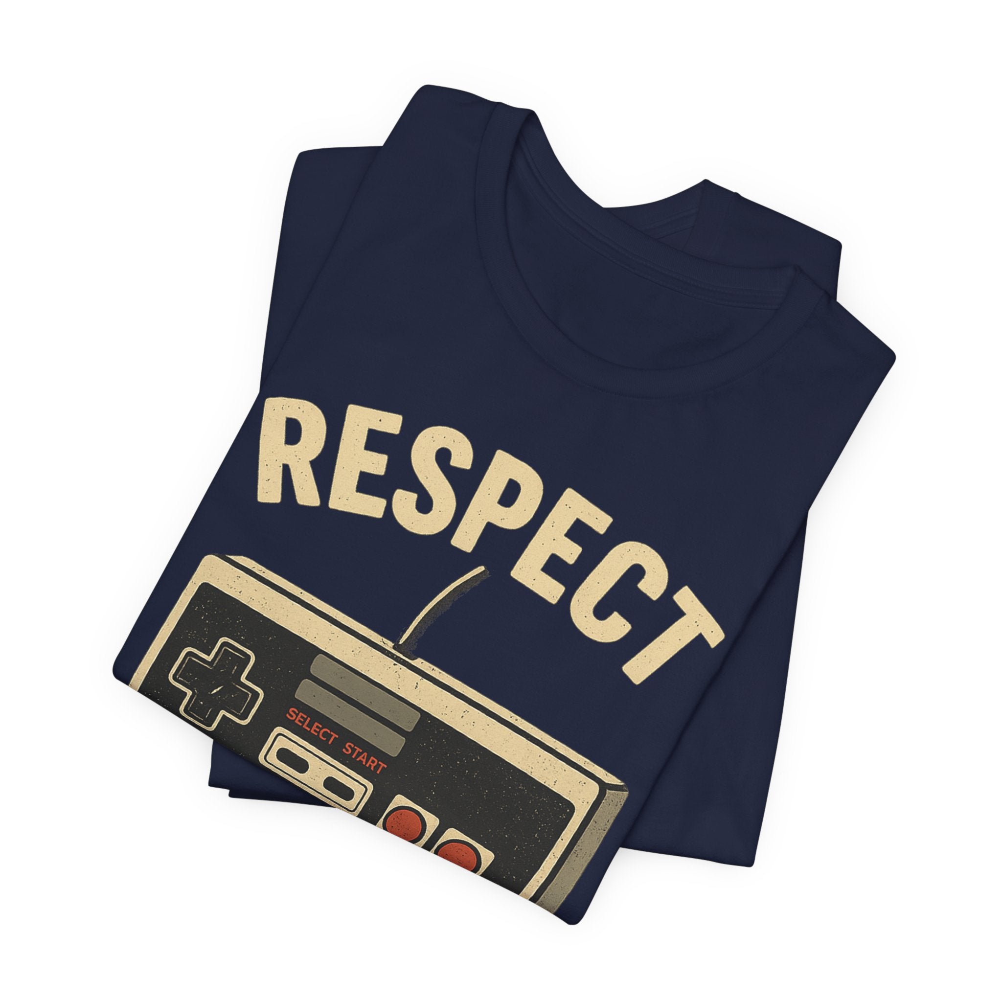 Respect Your Elders Retro Game Controller T-Shirt