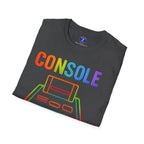 Console Veteran | Retro Neon T-Shirt | Game Console Illustration Tee