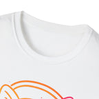 Rainbow Gamer Cat T-Shirt | Cute Kitty with Headphones & Controller