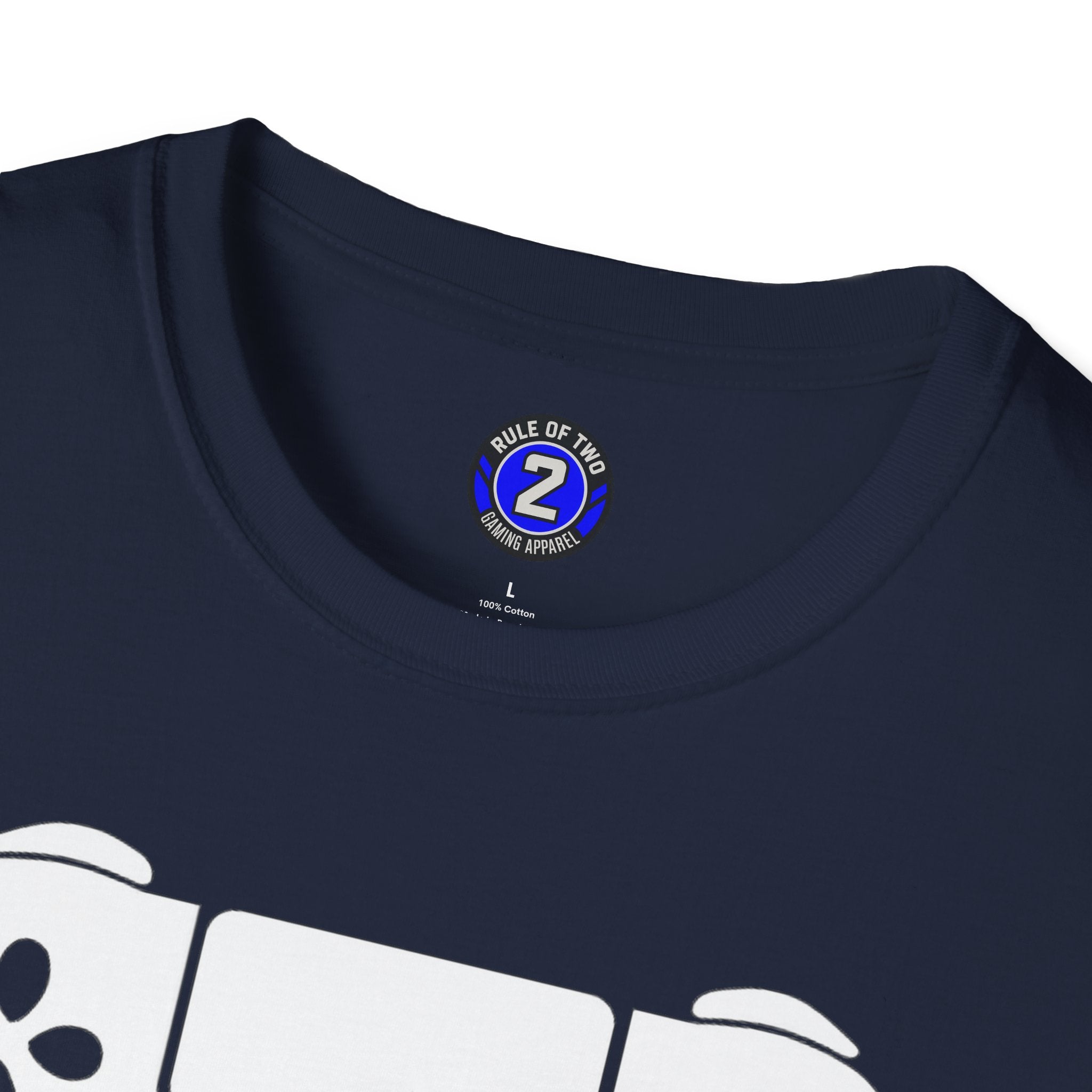 Gamer Dad  T-Shirt | Controller & Mustache Graphic Tee for Dad, Gamer Gifts