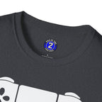Gamer Dad  T-Shirt | Controller & Mustache Graphic Tee for Dad, Gamer Gifts