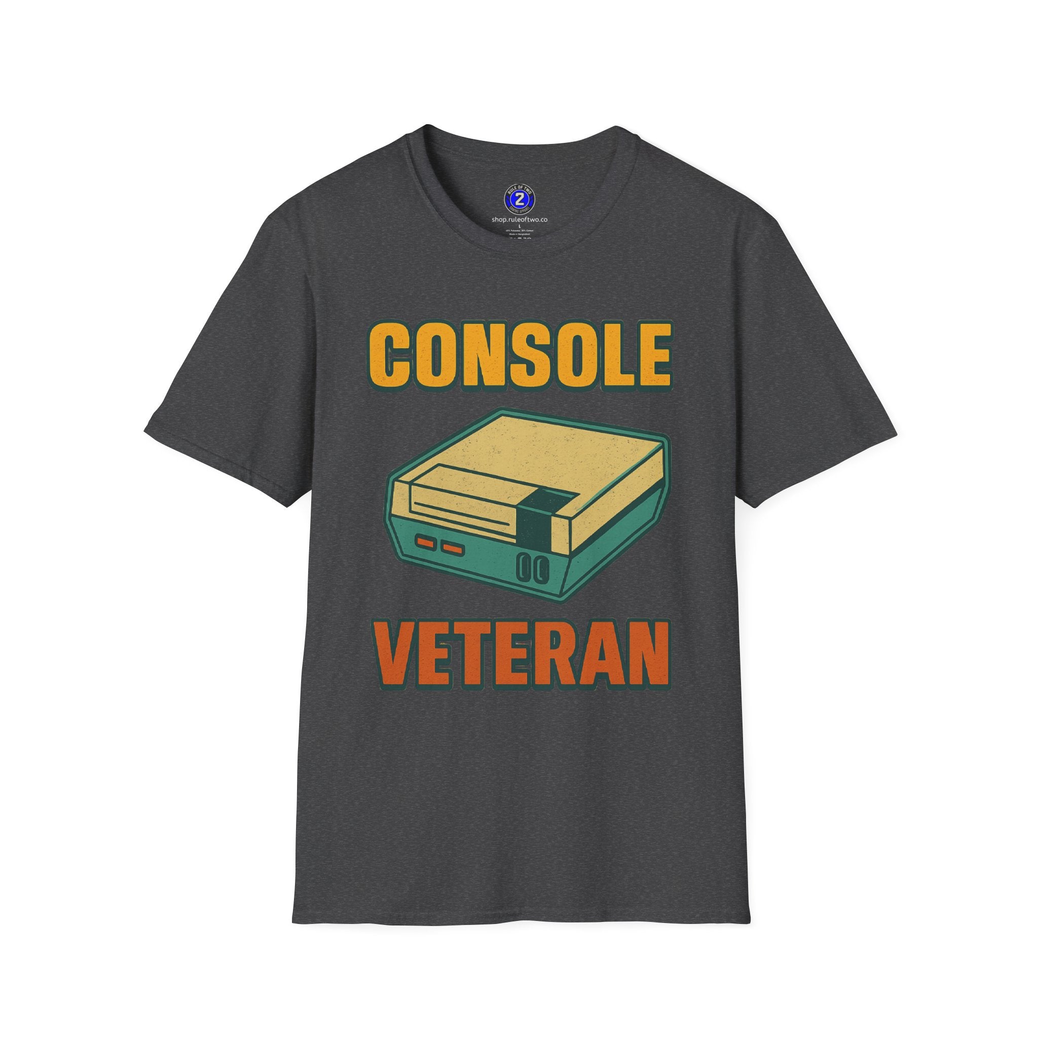 Console Veteran Retro Game T-Shirt | Console Illustration Gamer Tee
