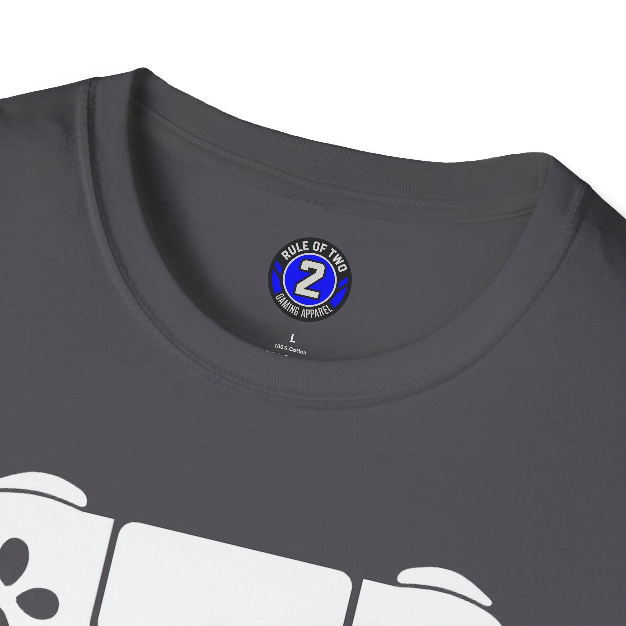 Gamer Dad  T-Shirt | Controller & Mustache Graphic Tee for Dad, Gamer Gifts