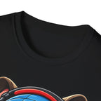 Gamer Pug T-Shirt | Cute Pug with Headset & Controller Graphic