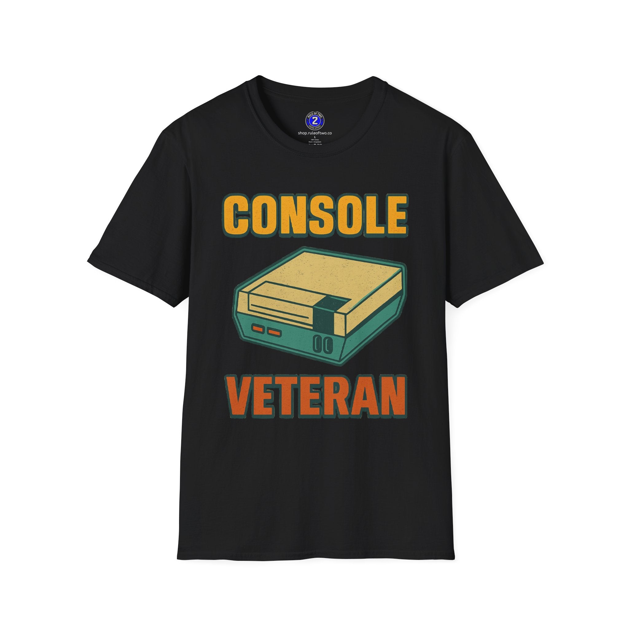 Console Veteran Retro Game T-Shirt | Console Illustration Gamer Tee