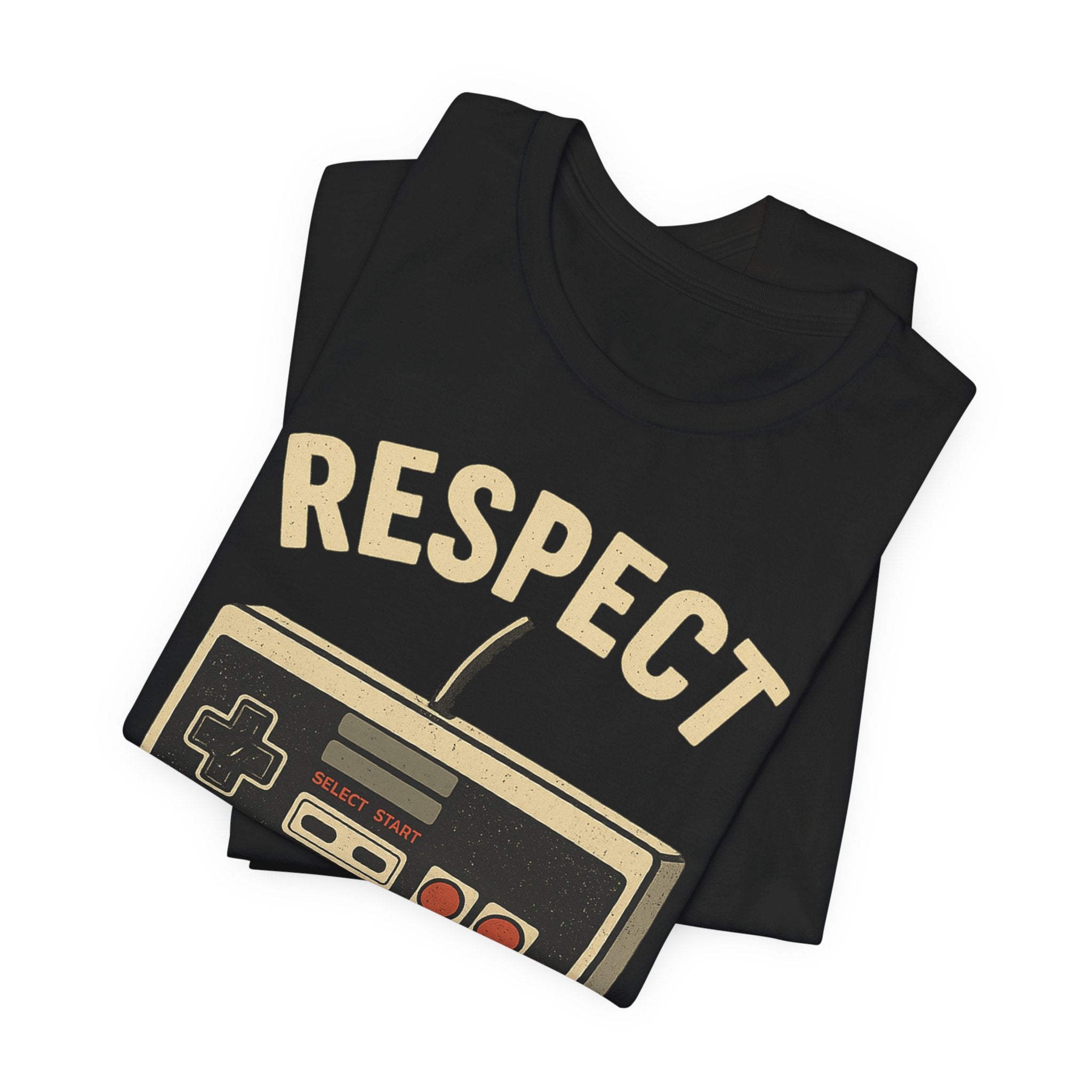 Respect Your Elders Retro Game Controller T-Shirt
