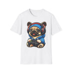 Gamer Pug T-Shirt | Cute Pug with Headset & Controller Graphic