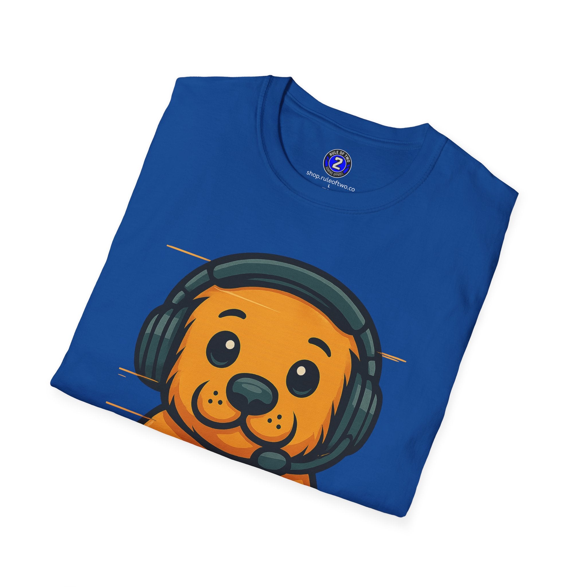 Cute Retro Gaming Puppy T-Shirt | Gamer Dog Illustration Tee
