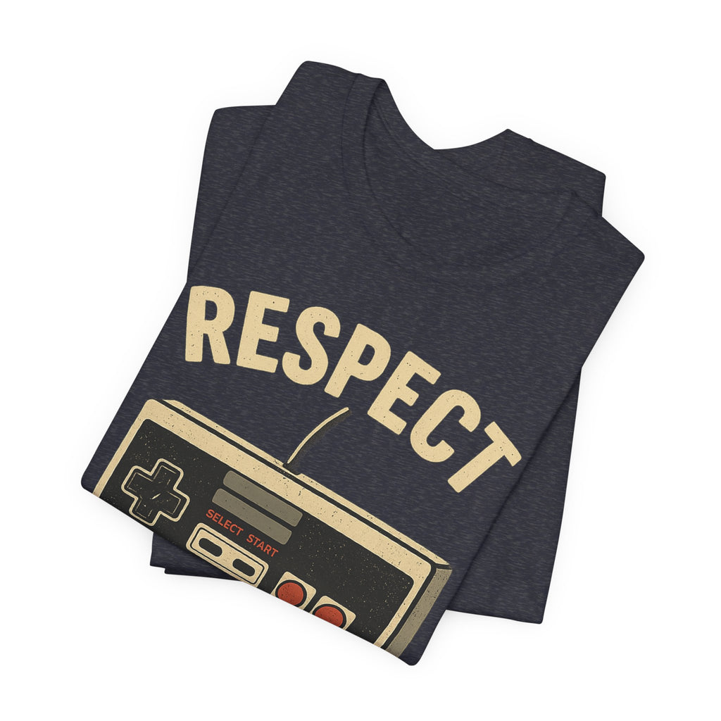 Respect Your Elders Retro Game Controller T-Shirt