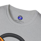 Orange Kitty with Headphones T-Shirt | Cute Cat Music Gamer Tee