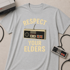 Respect Your Elders Retro Game Controller T-Shirt