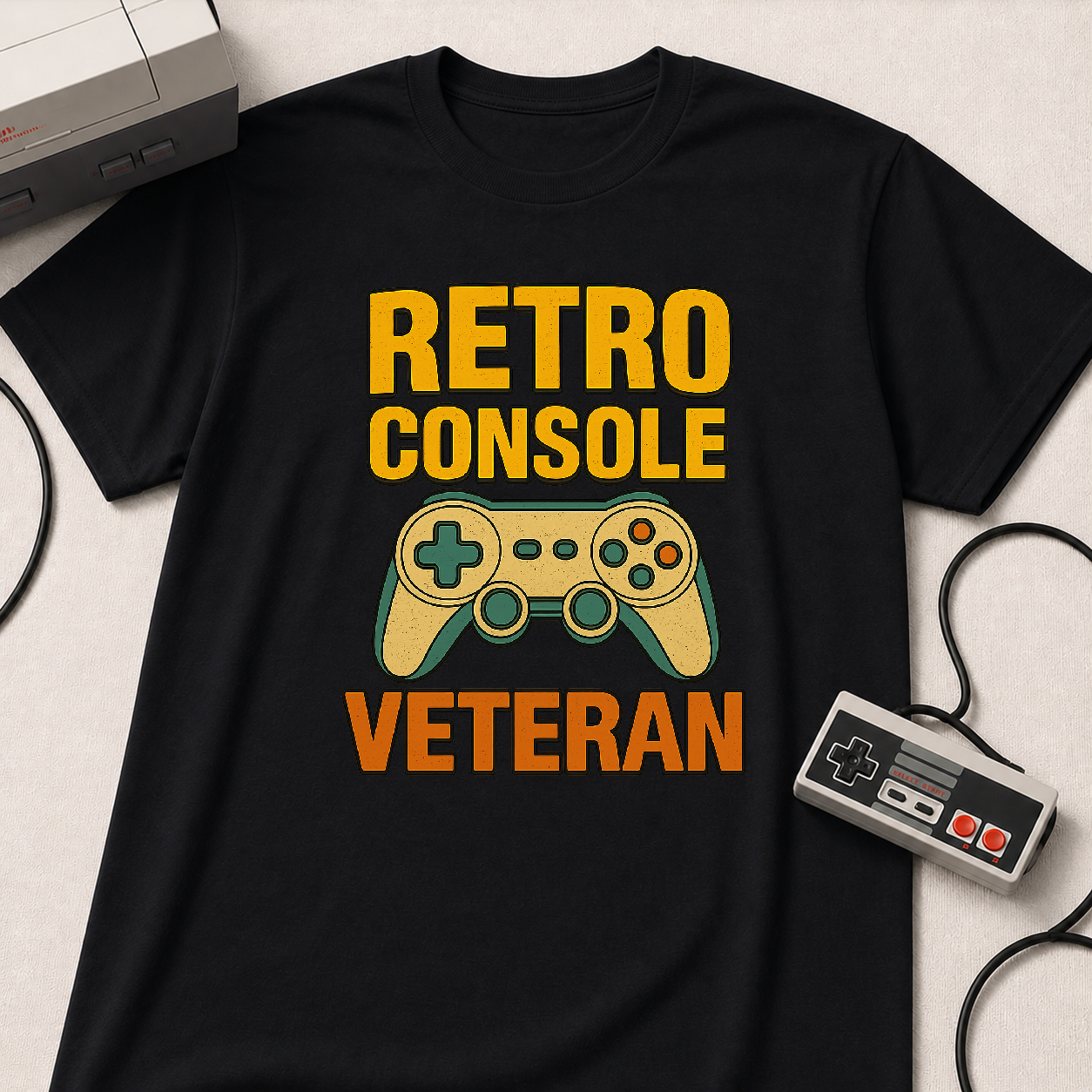 Retro Console Veteran T-Shirt