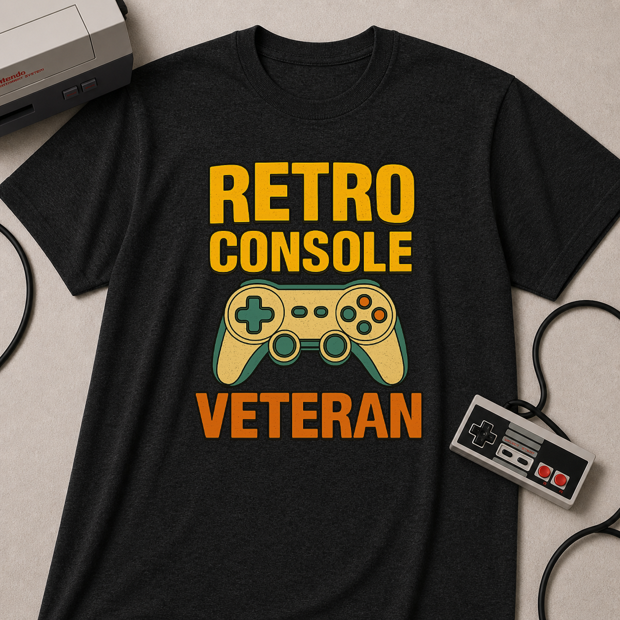 Retro Console Veteran T-Shirt