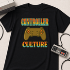 Controller Culture T-Shirt | Video Game Controller Graphic
