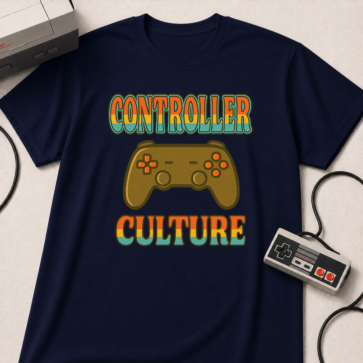 Controller Culture T-Shirt | Video Game Controller Graphic