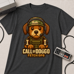 Call of Doggo T-Shirt | Fetch Ops Military Puppy Graphic Tee
