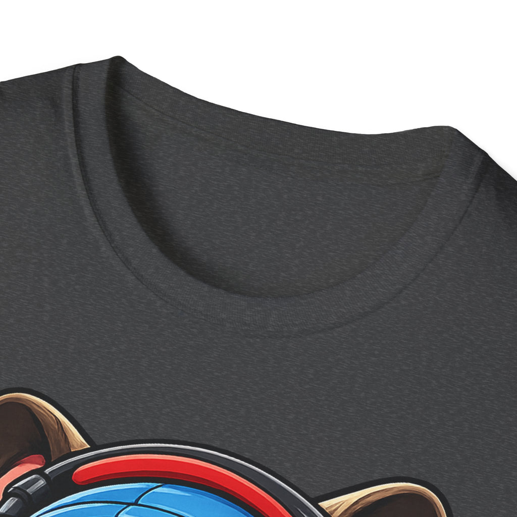 Gamer Pug T-Shirt | Cute Pug with Headset & Controller Graphic