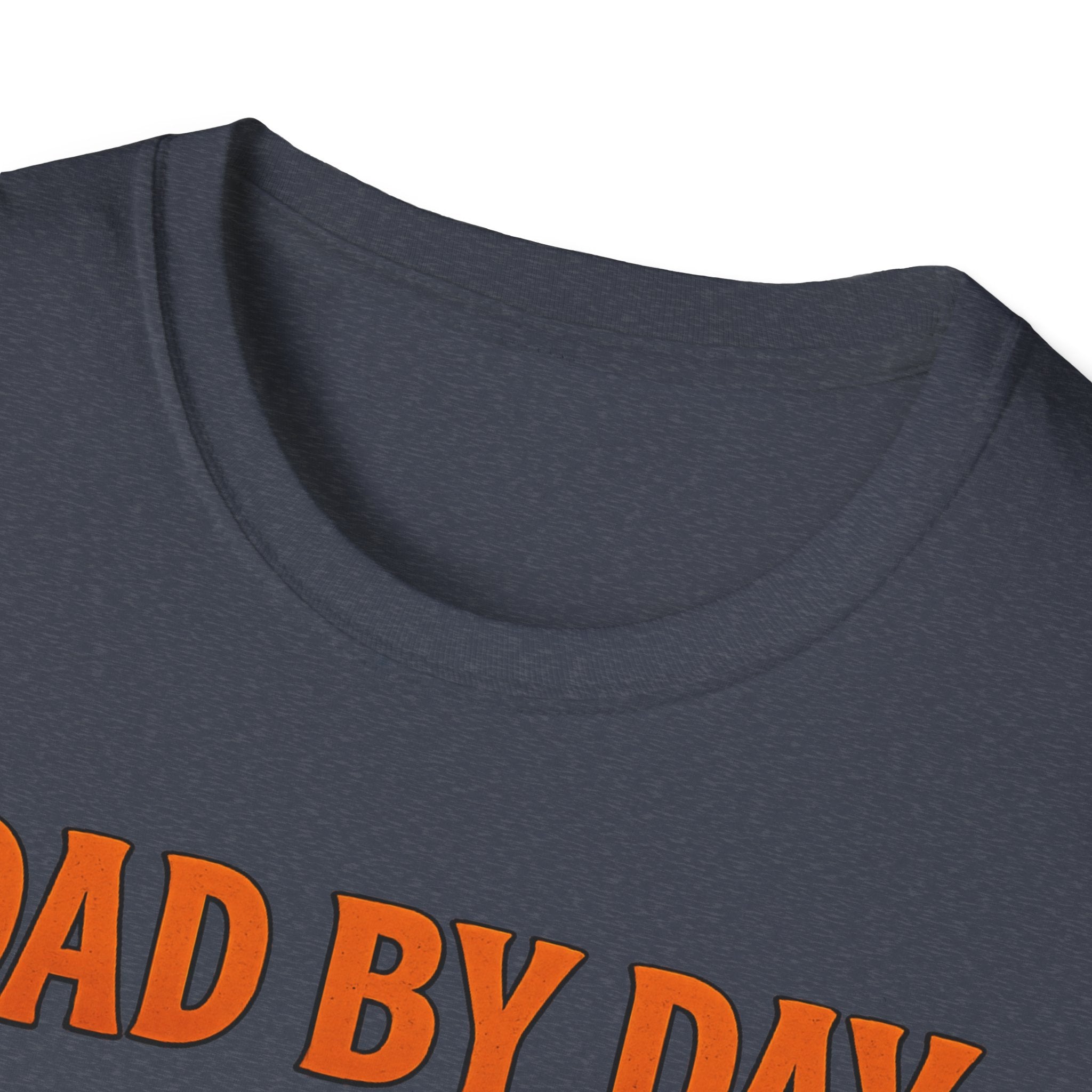 Dad By Day Gamer By Night T-Shirt | Retro Controller Gaming Tee for Fathers