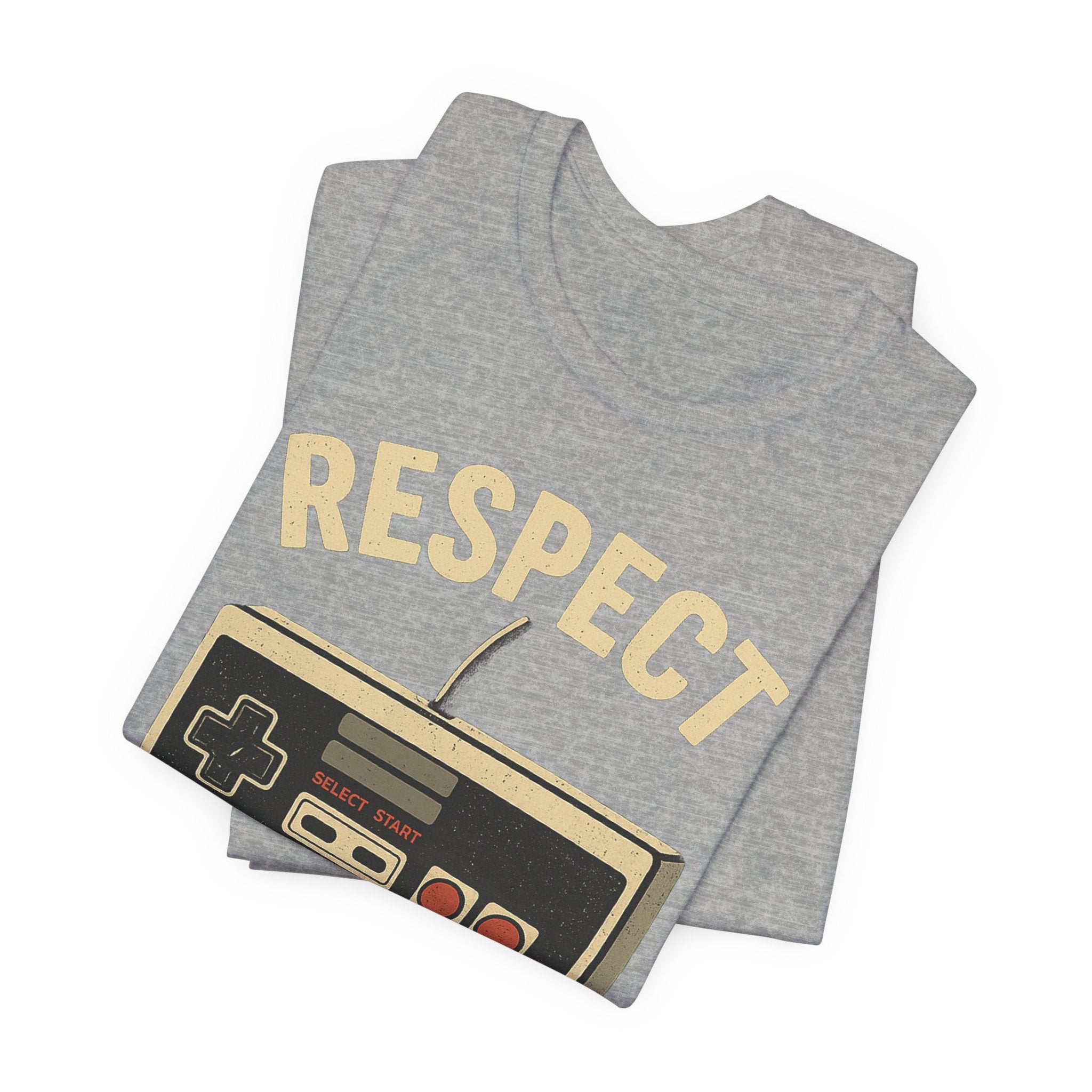 Respect Your Elders Retro Game Controller T-Shirt