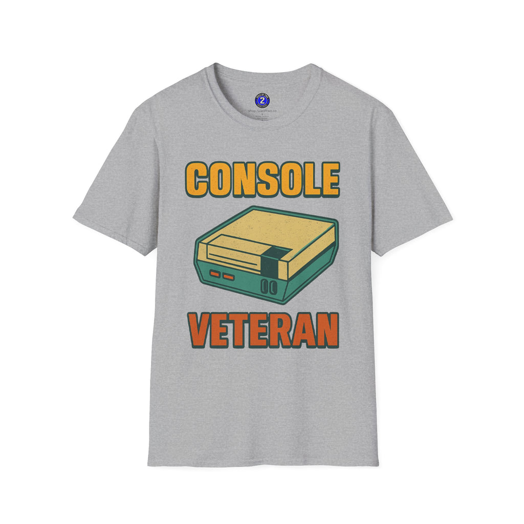 Console Veteran Retro Game T-Shirt | Console Illustration Gamer Tee