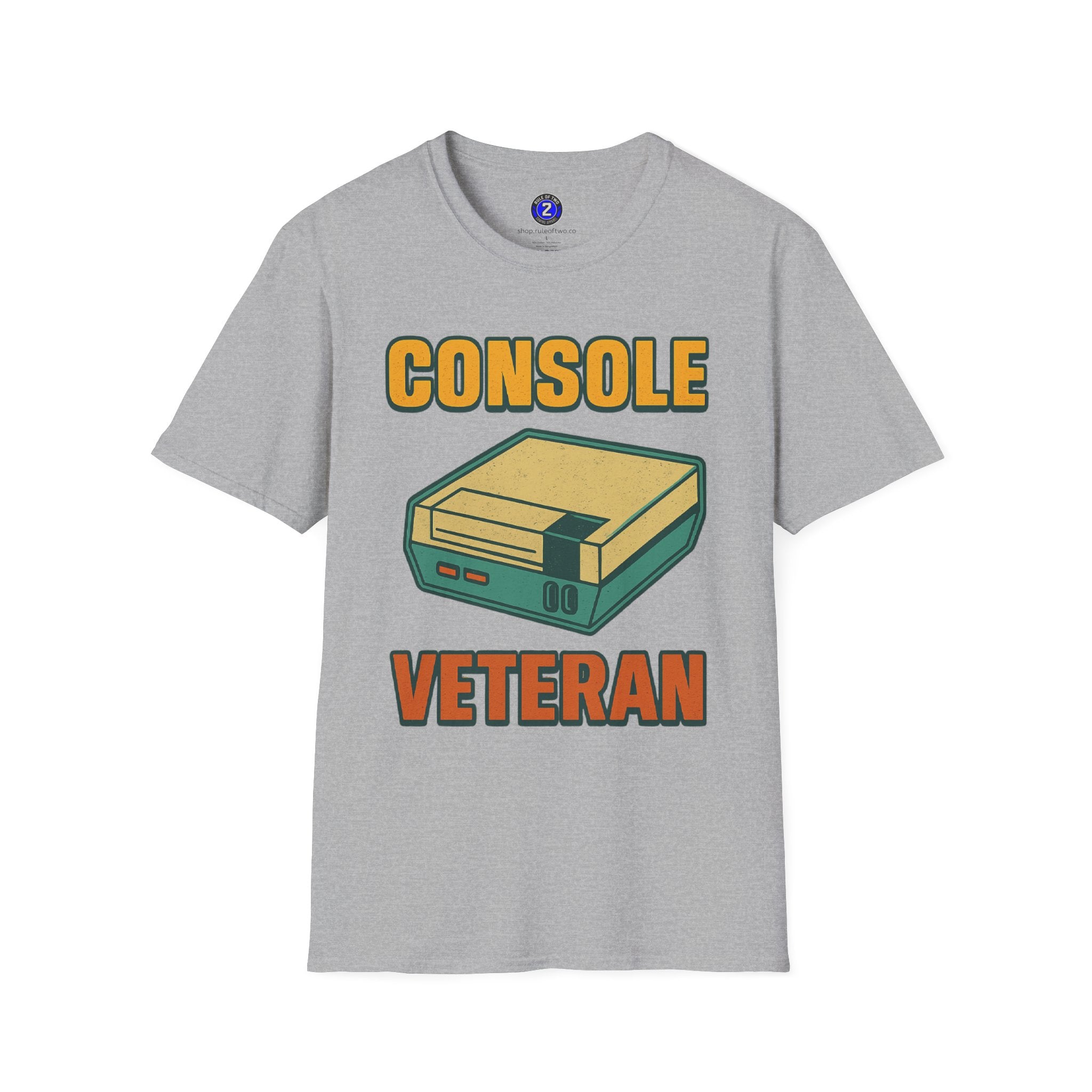 Console Veteran Retro Game T-Shirt | Console Illustration Gamer Tee