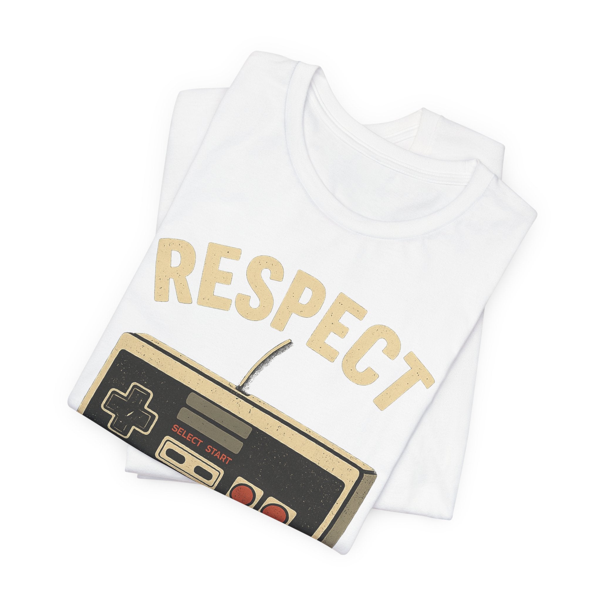 Respect Your Elders Retro Game Controller T-Shirt