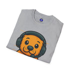 Cute Retro Gaming Puppy T-Shirt | Gamer Dog Illustration Tee
