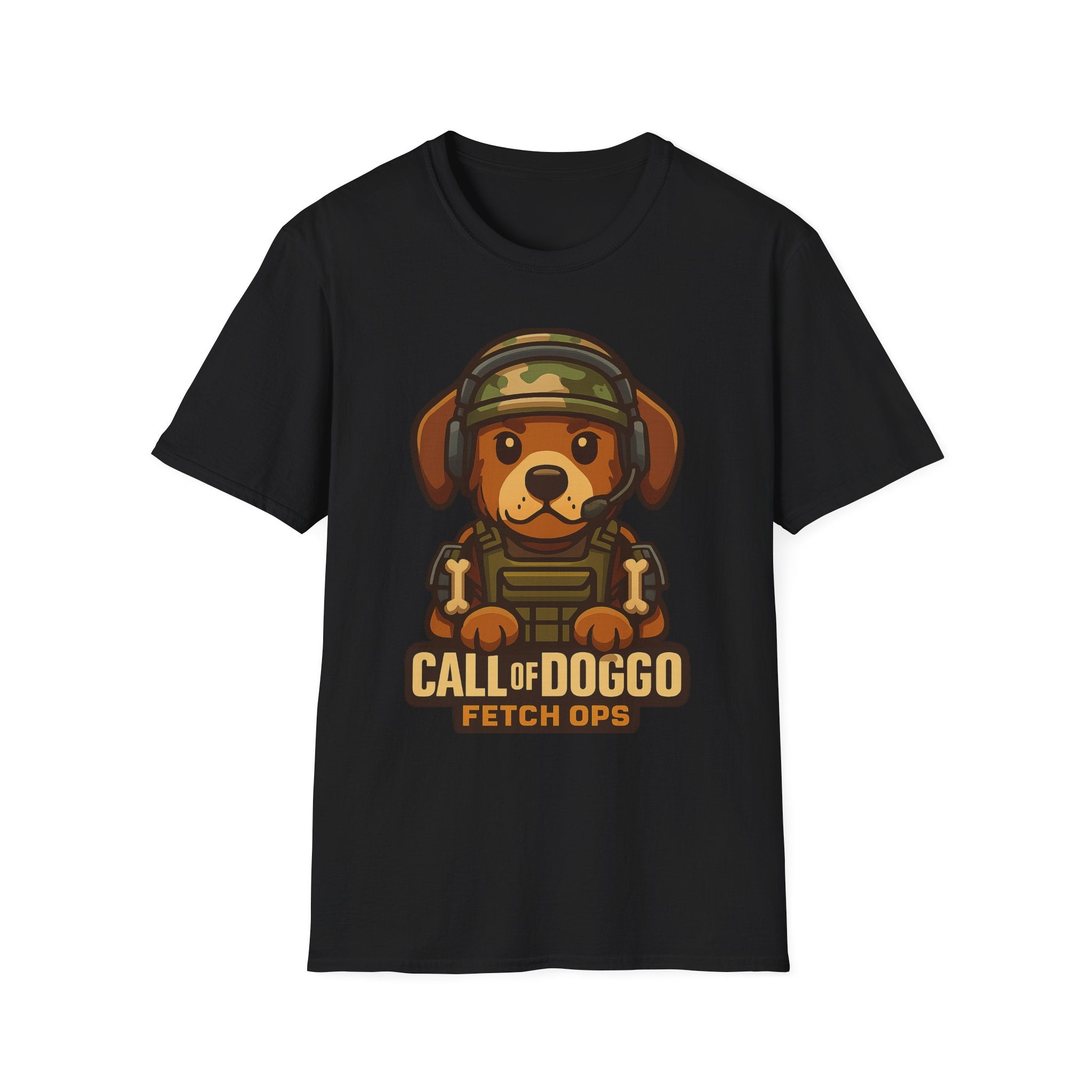 Call of Doggo T-Shirt | Fetch Ops Military Puppy Graphic Tee