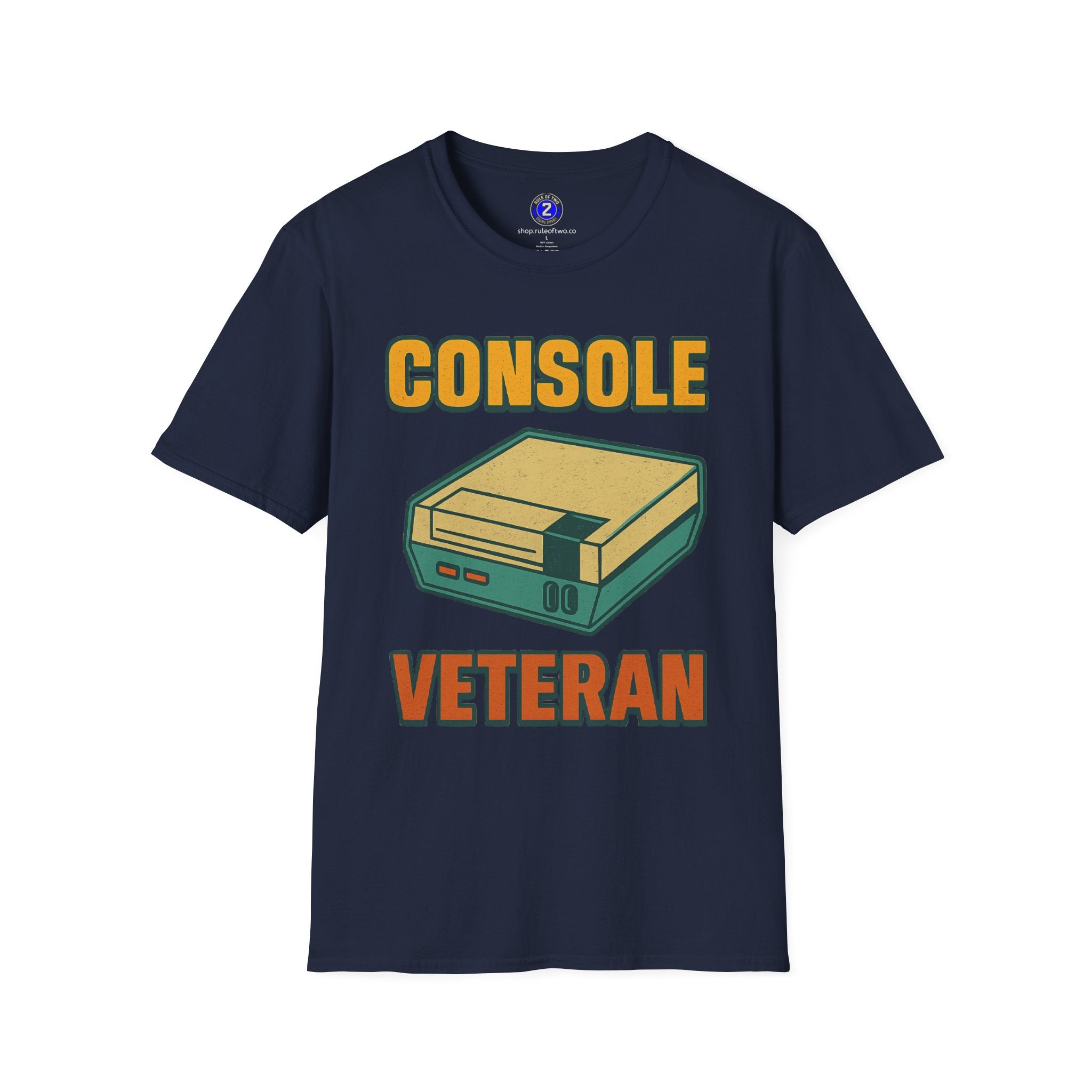 Console Veteran Retro Game T-Shirt | Console Illustration Gamer Tee