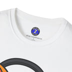 Orange Kitty with Headphones T-Shirt | Cute Cat Music Gamer Tee