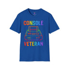 Console Veteran | Retro Neon T-Shirt | Game Console Illustration Tee