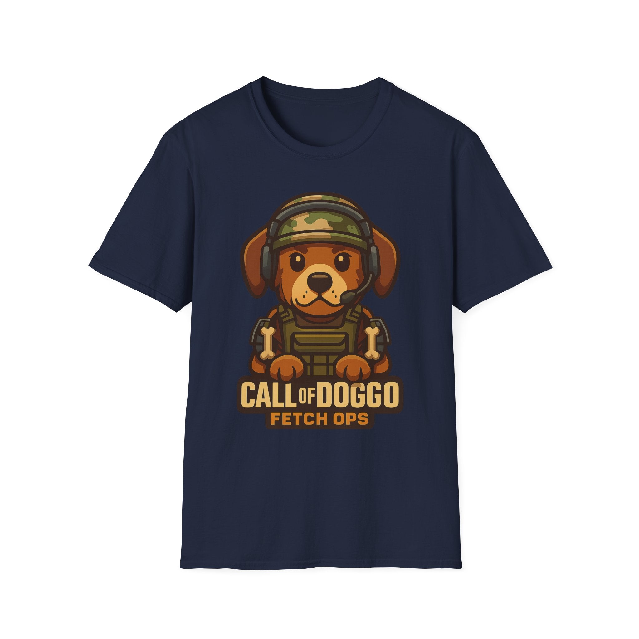 Call of Doggo T-Shirt | Fetch Ops Military Puppy Graphic Tee