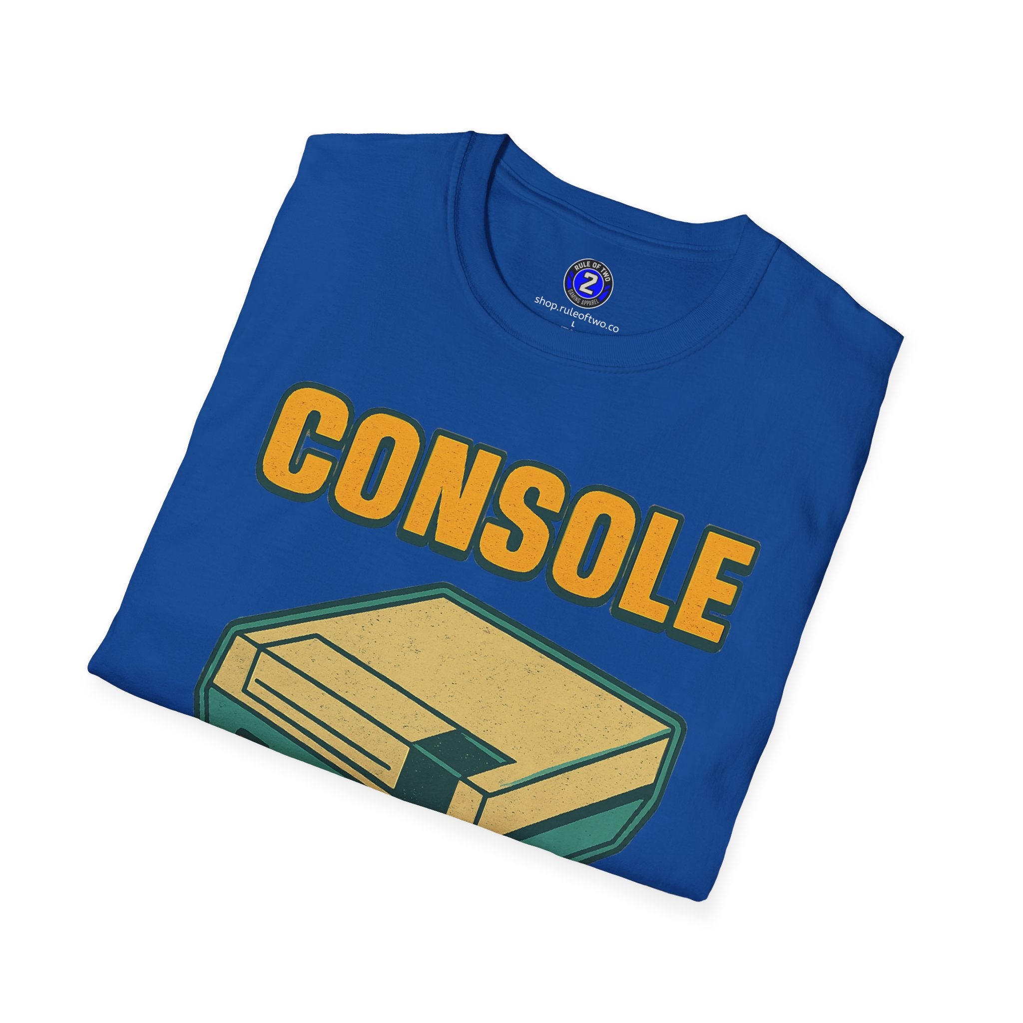Console Veteran Retro Game T-Shirt | Console Illustration Gamer Tee